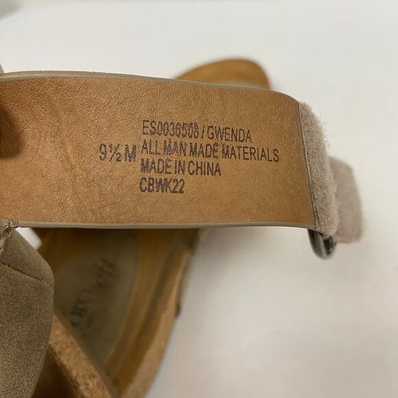 Eurosoft By Sofft Comfort Slide Sandals Shoes Gwenda Leather Euro Soft Size 9.5 - Picture 10 of 11